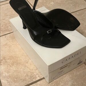 Casadei Elegant Black Heels